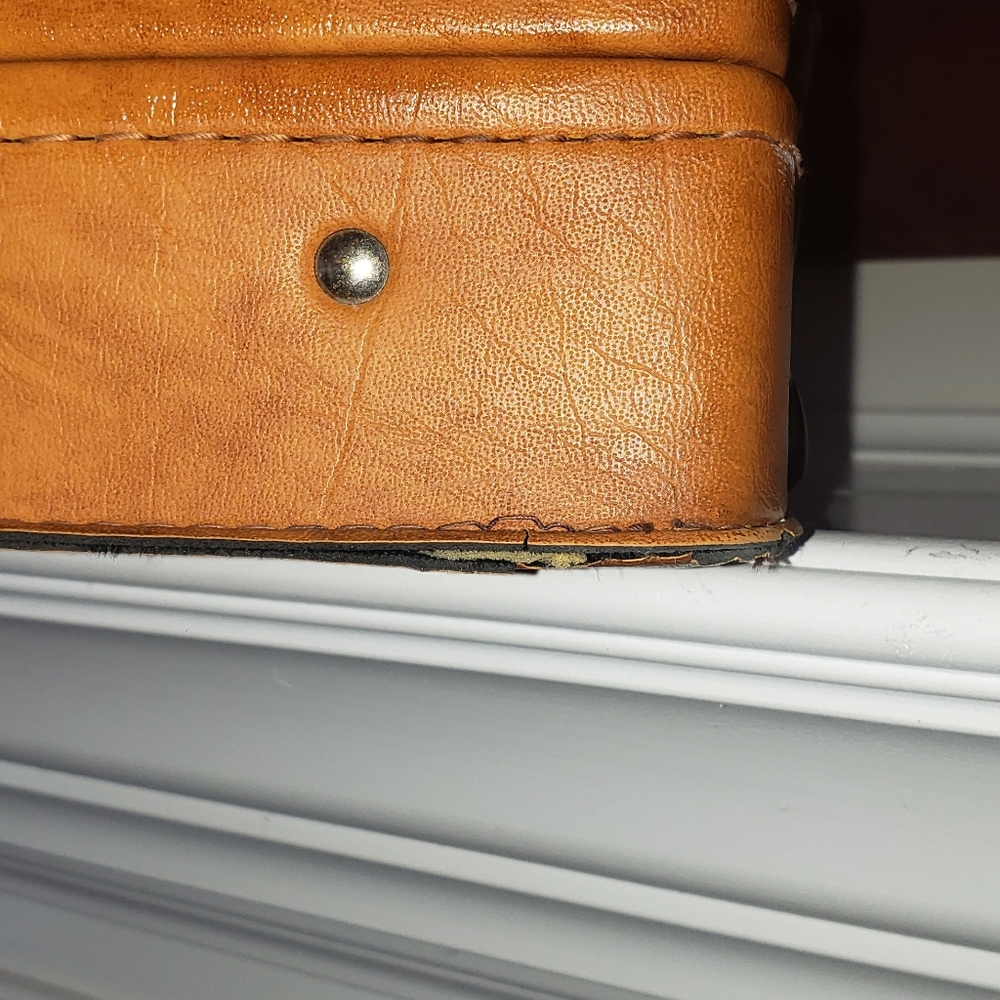 Stradellina Leather Briefcase - Picture 7 of 10